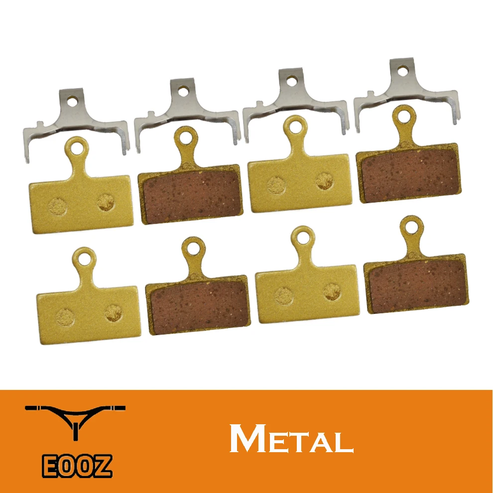 

EOOZ 4 пары металлических велосипедных дисковых тормозных колодок для SHIMANO XTR M9000 M985 M988 Deore XT M8000 M785 SLX M7000 M666 M675 Deore M615