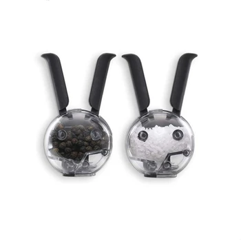 

Manual Pepper and Salt for Hand Mill Spice Ceramic Grinder Kitchen Accessories Gadgets Salt Pepper Shredder Shaker Adjustable