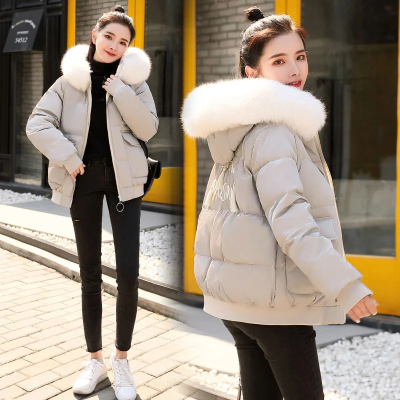 

Cotton Coat Short Jacket Female Short Coltsfoot 2018 New Style Korean-style Versatile Cotton-padded Clothes down Coat INS Fashio