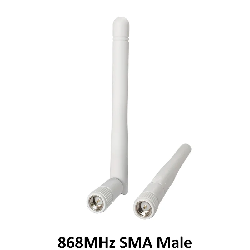 5 шт. 868 МГц 915 МГц антенна 3dbi SMA мужской разъем GSM 915 МГц 868 МГц антена Открытый Ретранслятор Сигнала Антенна Водонепроницаемый Lorawan