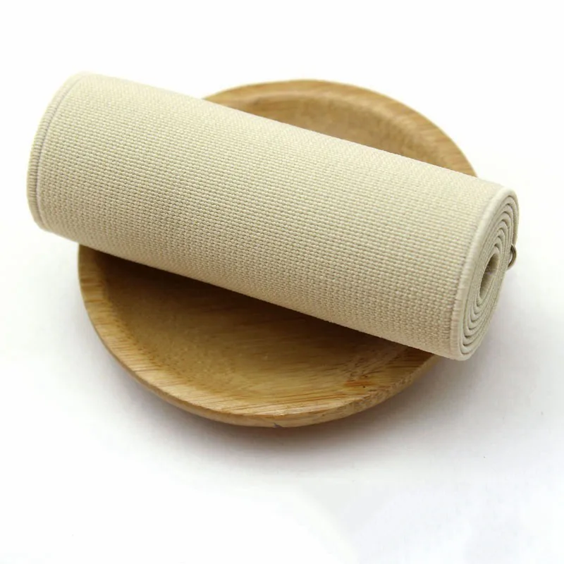 beige 2 м 8 см эластичная тесьма для шитья нижнее белье обувь под брюки эластичная тесьма Ленты Брюки резиновые ленты аксессуары - Цвет: beige