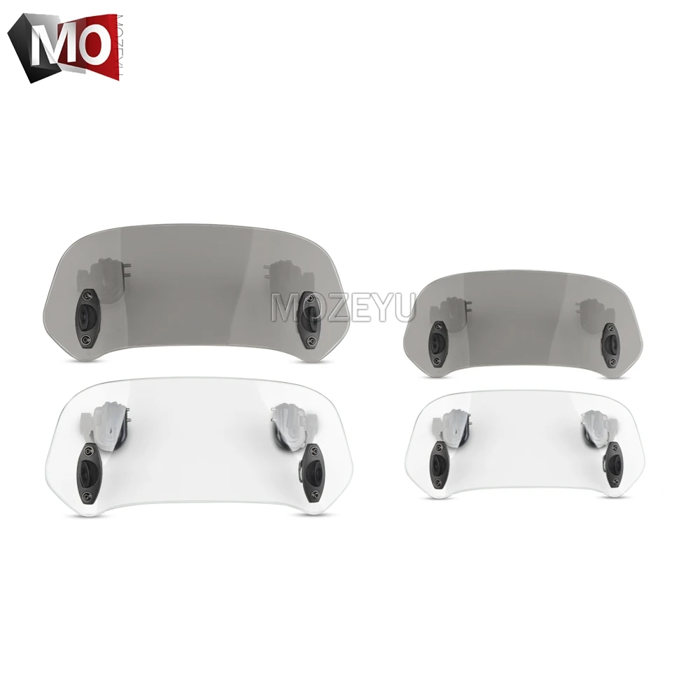 Motorcycle Windshield Extension Spoiler Windscreen Air Deflector For Suzuki VS 600 800 DL650 DL1000 DL250 V-STROM 650 1000 XT