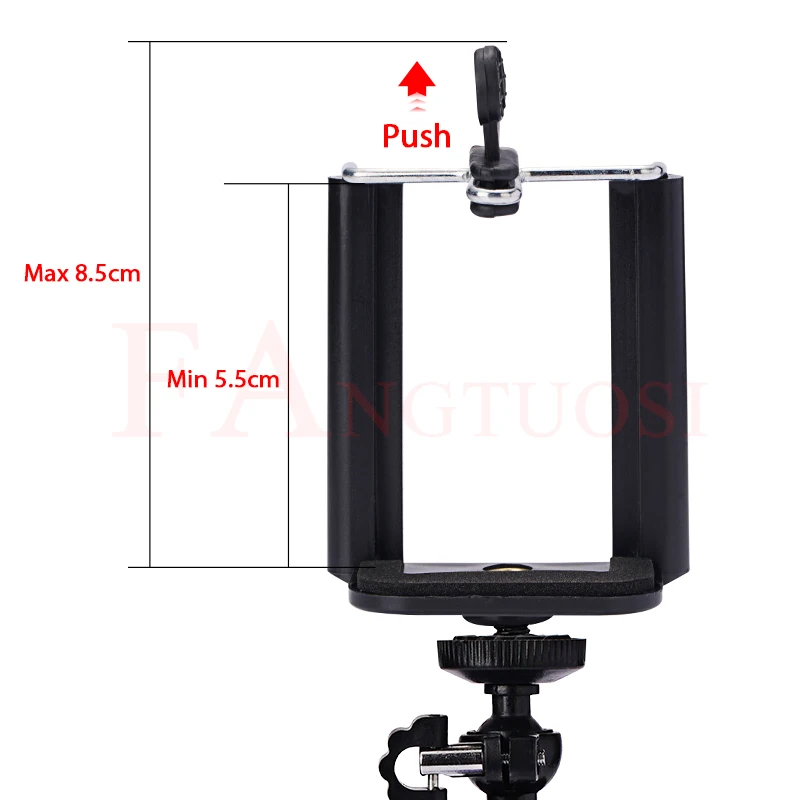 FANGTUOSI Flexible Sponge Octopus Tripods For IPhone xiaomi bendable Mobile Phone Smartphone Tripod For Gopro 8 7 Camera