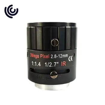 

CS Mount 1/2.7" Varifocal 2.8-12mm Auto Iris CCTV Lens