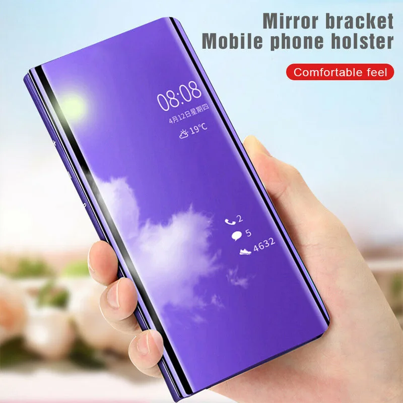 

Clear View Smart Mirror Flip Case For Redmi K 20 20Pro Note 7 6 5 Pro Note 7 7S 5A 5 4X 3 6A 5A 7A 6X 5X 4X 5 5Plus 6 Y2 S2