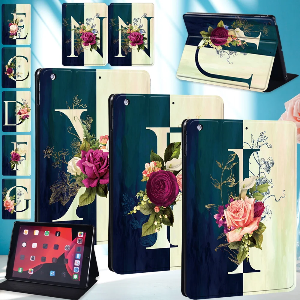 

Tablets Case for Apple IPad 2020 8th Gen 10.2 Inch A2270/A2428/A2429/A2430 PU Leather Stand Wear-resistant Cover + Free Stylus