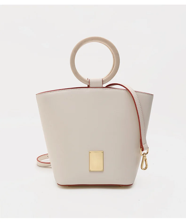 

PU women's bag processing to map custom-made new Korean version of simple bucket bag Baitao oblique Bag Fashion handle single sh