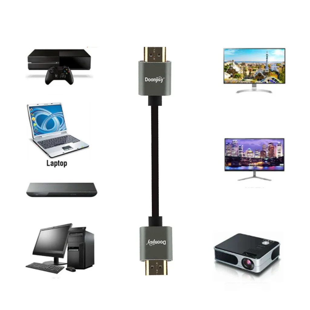 MODAO Высокое Разрешение HDMI кабель V2.0 1080P Ethernet 4K 60 Гц-ТВ ЖК-проектор для PS4 8,27