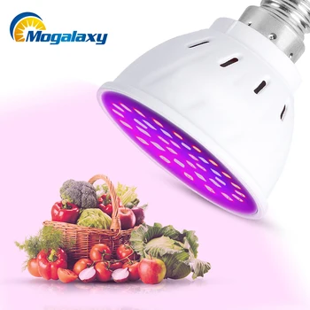 

Mogalaxy Led Hydroponic Growth Lamp E27 Led Grow Bulb MR16 Full Spectrum 220V UV Lamp Plant E14 Flower Seedling Fitolamp GU10