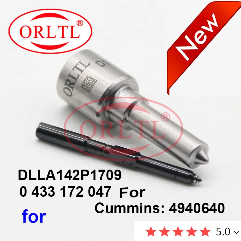 

Форсунка системы питания общей топливной магистрали DLLA142P1709 0 433 172 047 для 0445120121 Cummins 4940640 0 445 120 121 0986AD1047