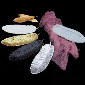 

Silicone Mould Feather Shape Tray Mold Decorative Craft DIY Feather Resin Dishes Mold Epoxy Resin Molds For Jewelry