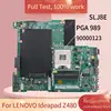 For LENOVO Ideapad Z480 SLJ8E PGA 989 90000123 Notebook motherboard Mainboard full test 100% work ► Photo 1/6