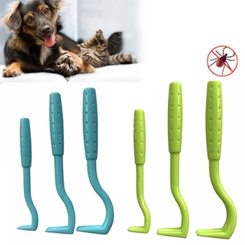 

3PCS Pet Flea Remover Tool Scratching Hook Remover Pet Cat Dog Grooming Supplies Tick Picker Flea Removal Tool Pet Comb