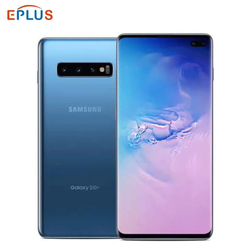 

New Sprint Version Samsung Galaxy S10+ S10 plus G975U Mobile Phone Snapdragon 855 6.4" 8GB 128GB 5 Camera 4100 mAh NFC 4G Phone