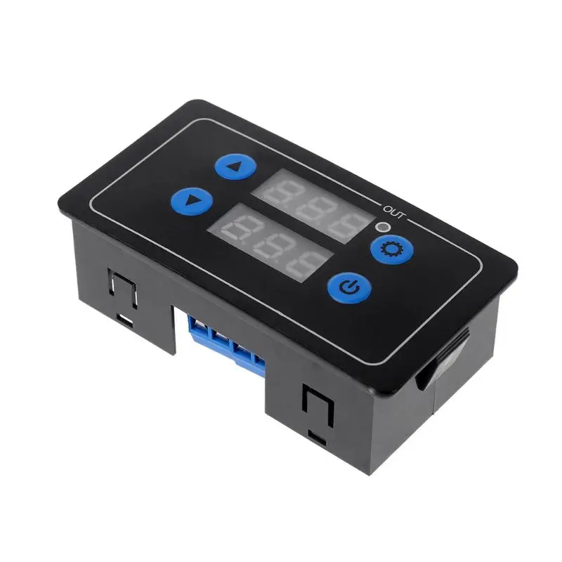 

0.1s - 999h Countdown Timer Programmable Cycle Control Module Time Dalay Relay 5V/12V/220V Optional Voltage