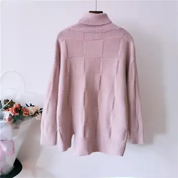 

Autumn Winter Oversize Turtlenect Sweater Turtleneck Women Pullovers Batwing Sleeve Female Casual Big Sweater Jumper