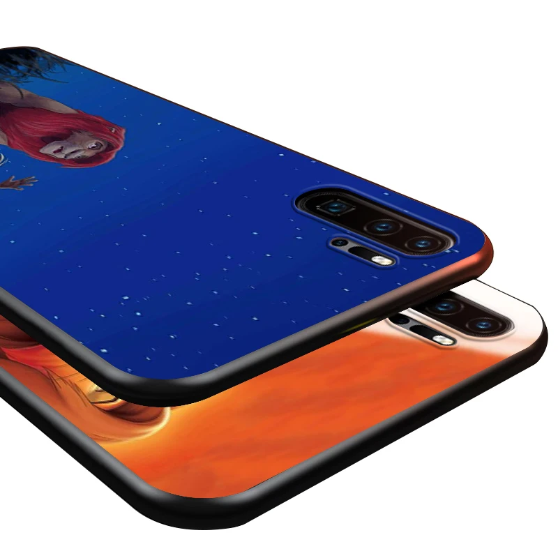The Lion King Silicone Phone Case for Huawei P30 P20 P40 Lite E Pro P Smart Z Plus 2019 P10 P9 Lite Black Cover