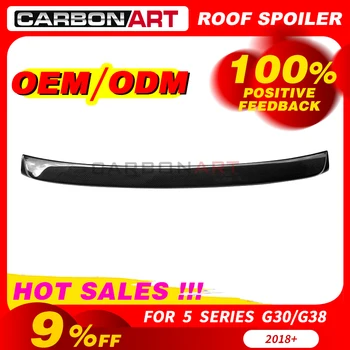 

Car top wing for bm-w G30 tail wing spoiler carbon fiber parts 530 car Styling roof spoiler 2018 g30 accessories
