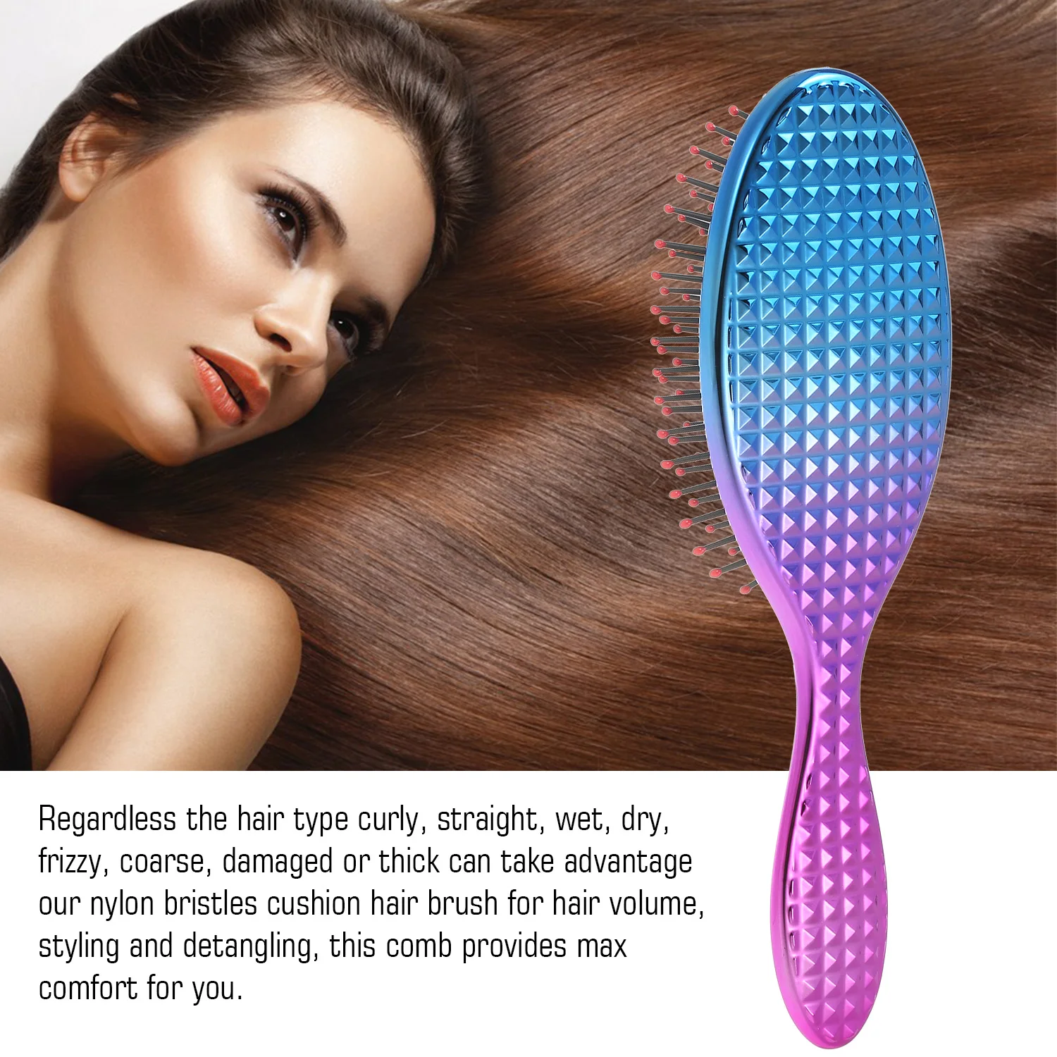 Air Cushion Comb Detangling Hair Brush Massage Comb Spa Brush Anti-Static and Massage Scalp