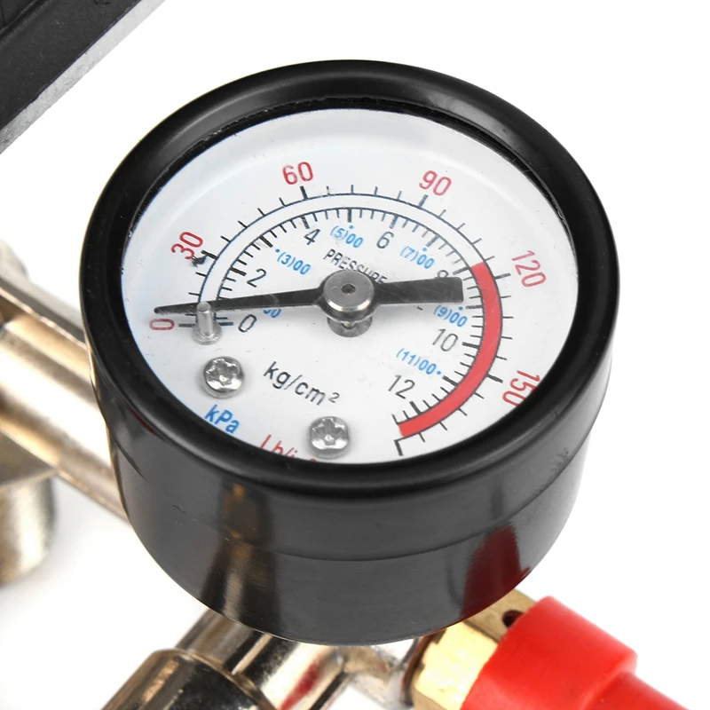 1 шт. 90-120Psi Воздушный Компрессор Давление 20A клапан регулятор коллектора переключатель давления управления 240 в датчик воздушный насос аксессуары инструмент