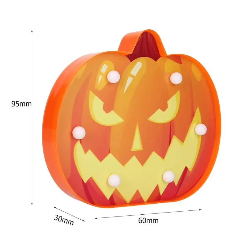 Тыква светодиодный настенный светильник ночник Хэллоуин Декор ночной Светильник для украшение на празднование Хэллоуина светодиодный