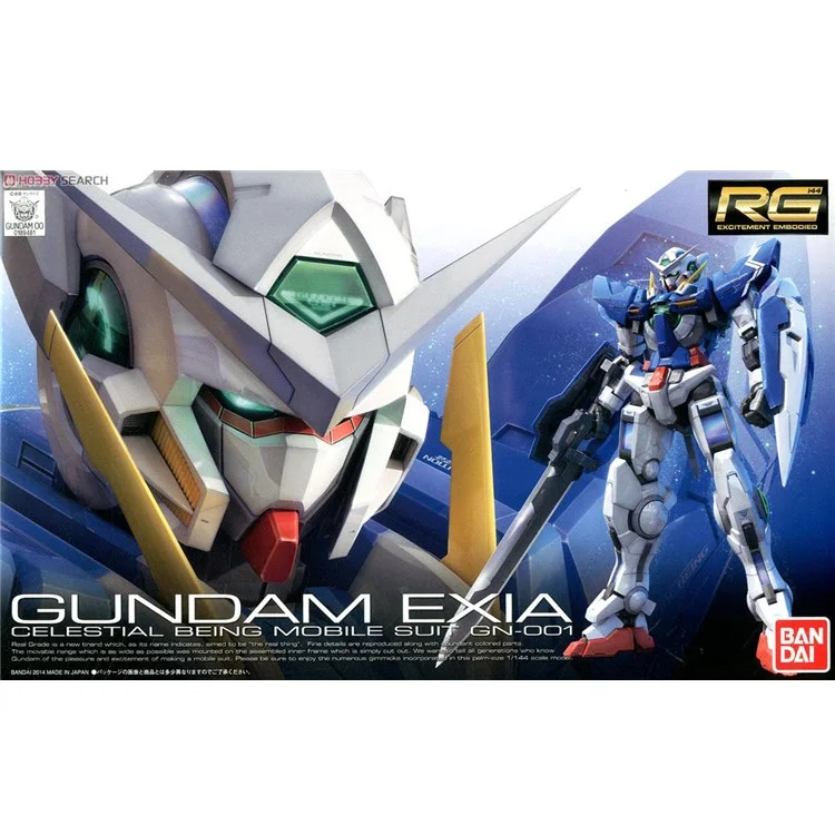 Gundam EXIA RG 1/144 Mobile Suit Gundam 00 Model Kit BANDAI Japan