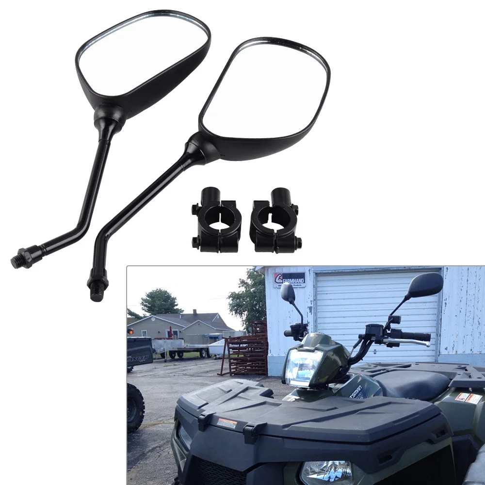 7/8 &quotуниверсальное зеркало заднего вида для Polaris Honda Suzuki Yamaha Kawasaki M10 винт