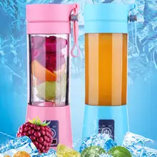 380 мл Портативный Usb легко чистится перезаряжаемая электрическая многофункциональная овощная чашка-соковыжималка для фруктов блендер экстрактор бутылка Новинка