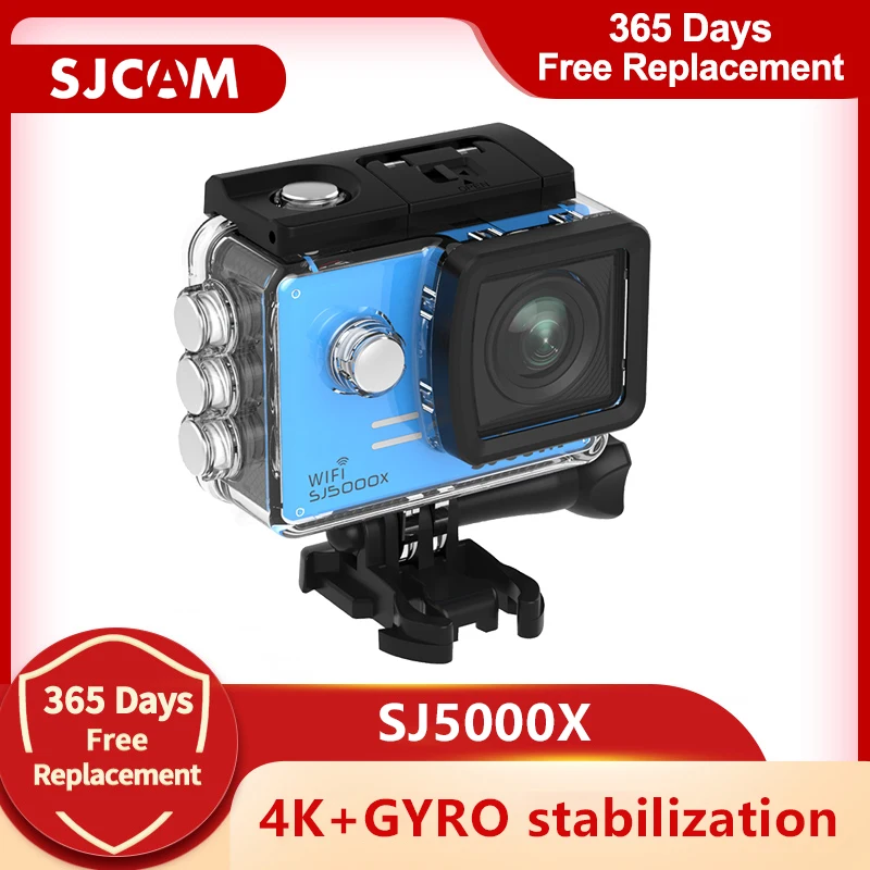 SJCAM SJ5000X Elite Cámara de Acción 1080P Full HD 4K Gyro 2,0 pulgadas NTK96660 Original Cámara 30m impermeable deportes DV