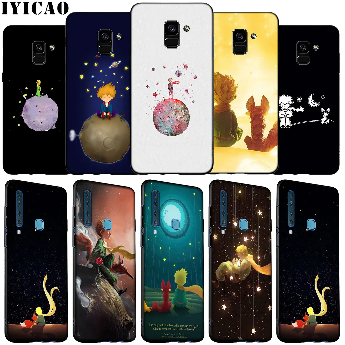 The Little Prince крутой Мягкий силиконовый чехол для телефона Samsung Galaxy A6 A9 A8 A7 2018 A3 A5 Note 9 8