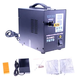Soudeur par points à puce de soudage Push Up SUNKKO 737G 3 Modes en 1 1,5kw LED double affichage numérique impulsion de précision pour 18650 
