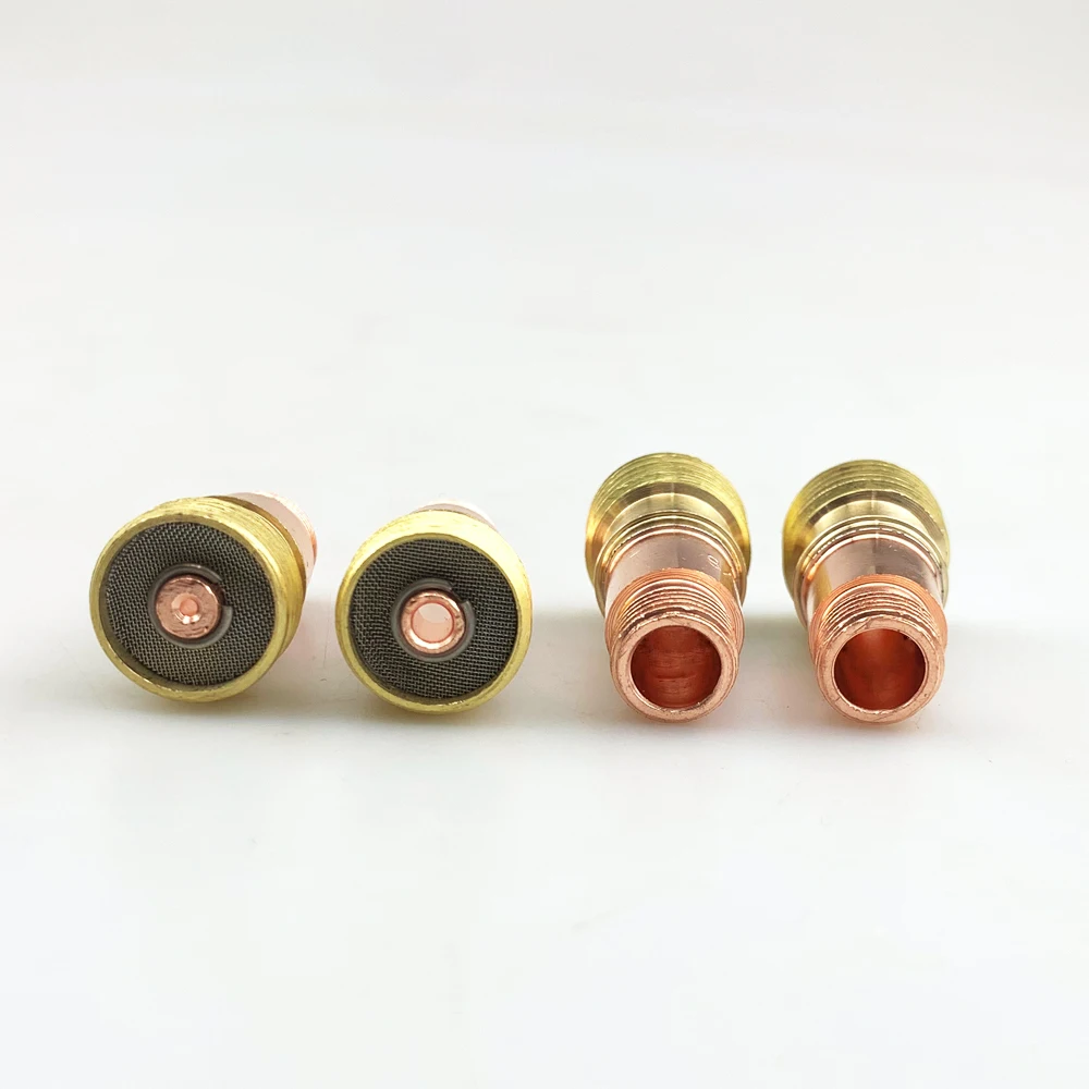 TIG 17GL Collet Body Stubby Gas Lens lenz Connector With Mesh For PTA DB SR WP-17/18/26 Torch Welding Accessories gas torch welding torch