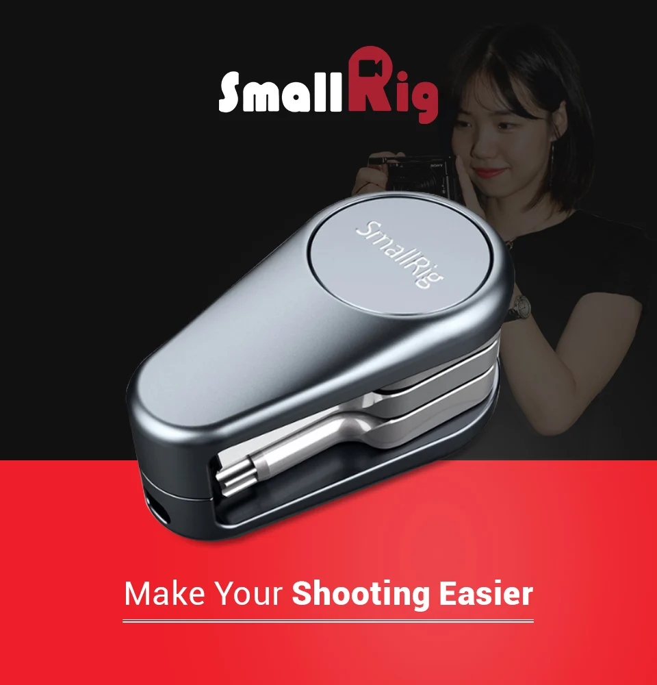 SmallRig Карманная камера Rig DSLR Складная отвертка набор проводник алюминиевый легкий вес мини многофункциональный набор инструментов 2371