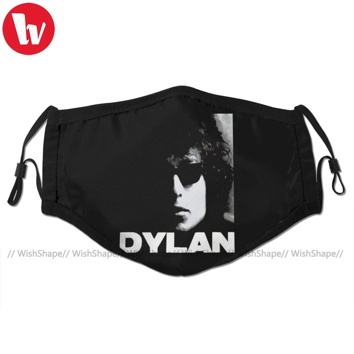 Engraçada da Máscara Facial de Bob Filtros para o Adulto Dylan da Boca do Ícone com 2 Forma