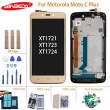 ЖК дисплей 5 0 дюйма для Motorola Moto C Plus сенсорный экран дигитайзер
