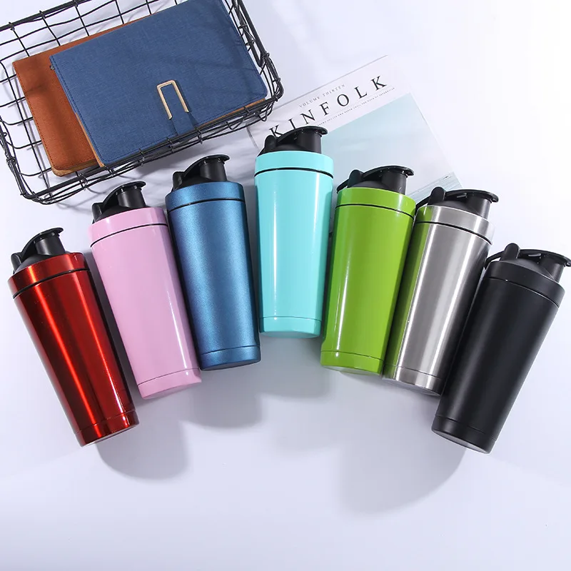 

Insulated Water Bottle Gourde Sport Botella Acero Inoxidable Fitness Bottle Garrafa Agua Stainless Steel Waterfles Shake Gym