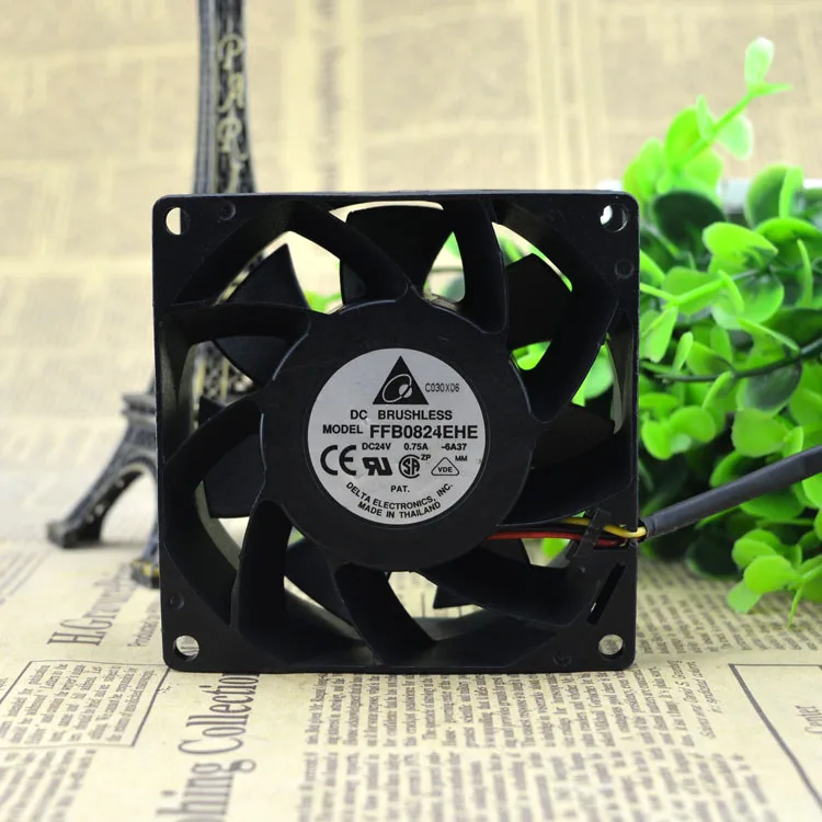 FFB0824EHE 8038 24V 0.75A защита двигателя охлаждения