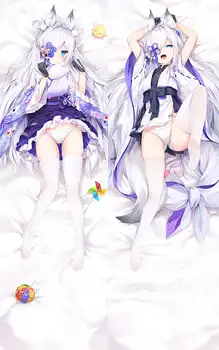 

Moeren Original bilan hangxian IJN kasumi (new year's comfort) azur lane pillow cover body Pillowcase Dakimakura