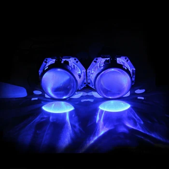 

Set Demon Eyes RGB Bulbs LED Light 2pcs Daytime Running Light Control Headlight