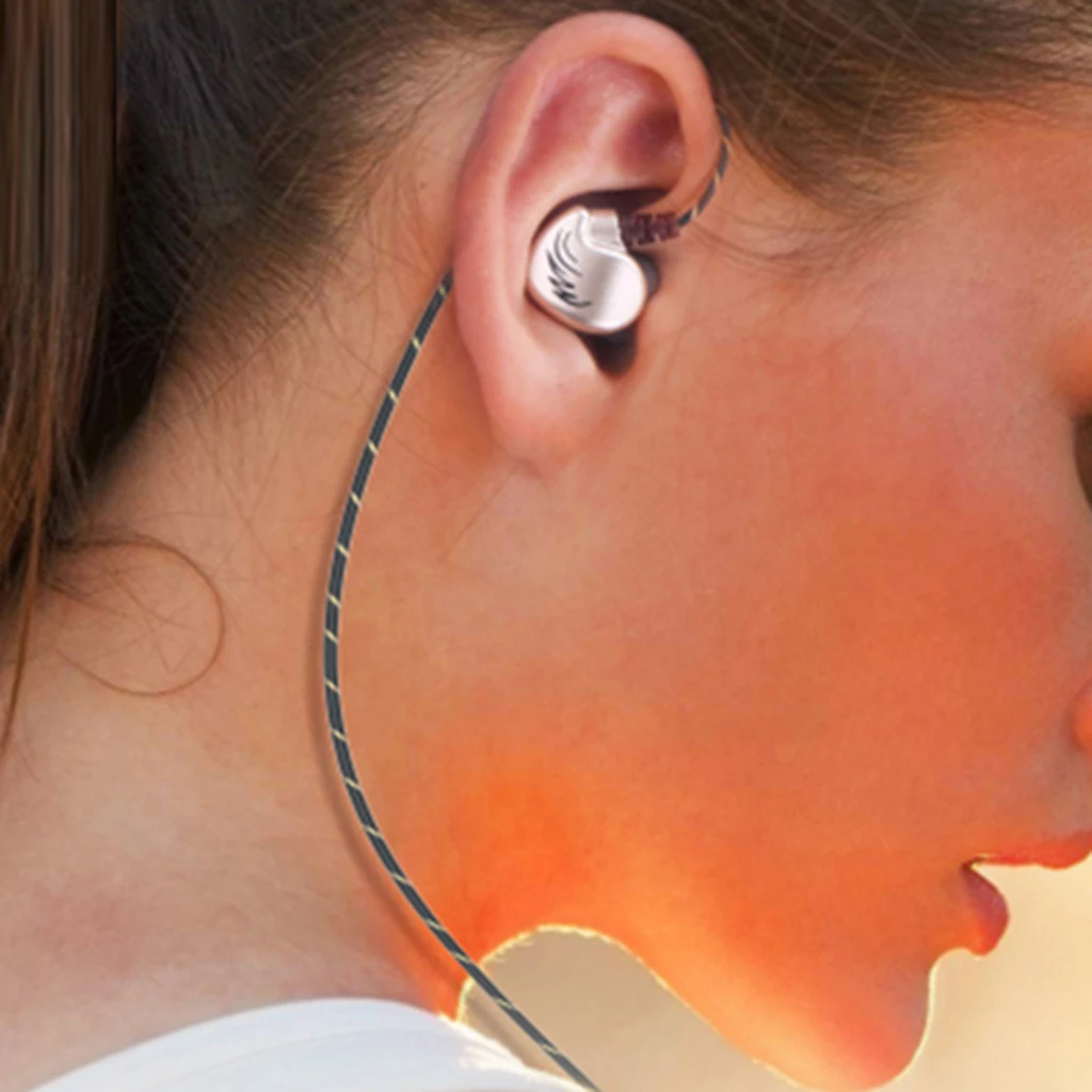 Earbud Headphones with Microphone HiFi Extra Bass In Ear Earphones for Cell Phones PC Computer Sports Running Music Headset