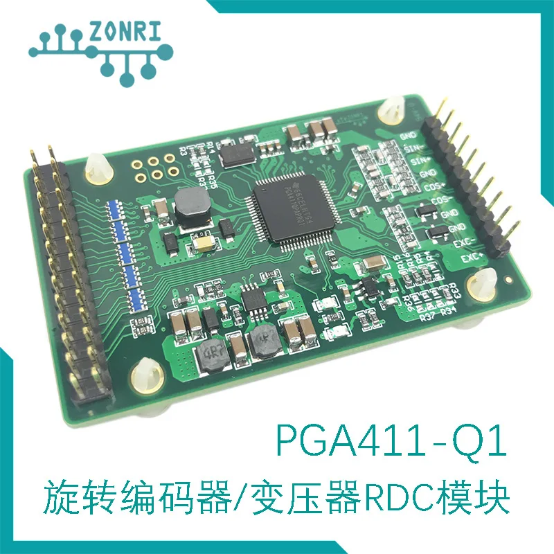 PGA411-Q1/12Bit Resolver/encoder/RDC Angular Velocity Acquisition Module