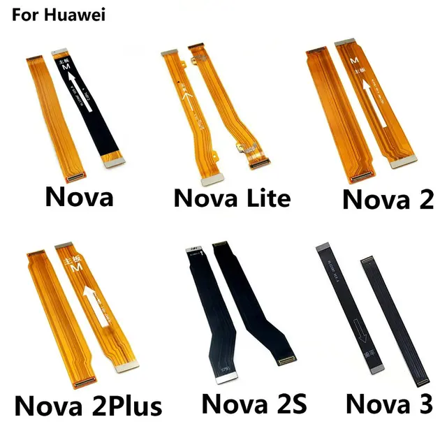 Cavo Flat Flex Per Huawei Nova 3e / P20 Lite - Collegamento KEY HOME To MAINBOARD, Compatibile