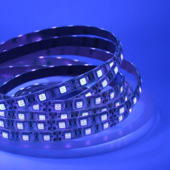 

12V UV Led Strip light white PCB 395-405nm led strip black light 5050 SMD 60led/m Waterproof tape lamp for DJ Fluorescence party