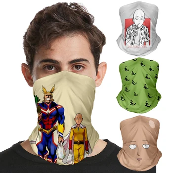 

Anime One Punch Man Magic Bandana Face Mask Windproof Ski Hiking Cycling Outdoor Sport Neck Scarf Headband Face Shield