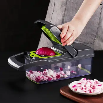 

Multi-functional Vegetable Cutter Slicer Strong and Durable Convenience and Cleanliness Manual Potato Peeler Carrot Grater