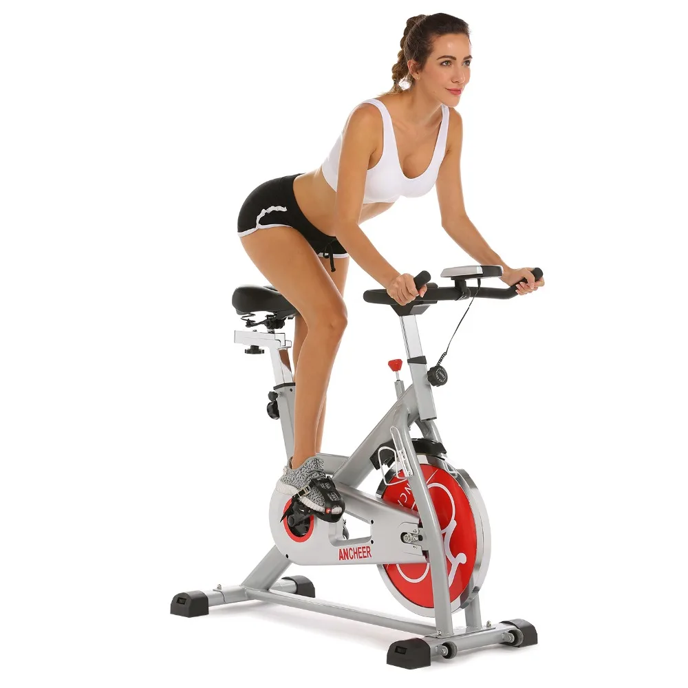 

ANCHEER Exercise Bike Cycling Stationary Bicycle Training Apparatus Spinning Bike Trail Treadmill for Home Fitness Equipment