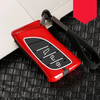 

Carbon Alloy+Silicone Key Case For Lexus LS500 LS500h UX250 GS350 ES350 NX Remote Protector Cover Keychain Bag Auto Accessories