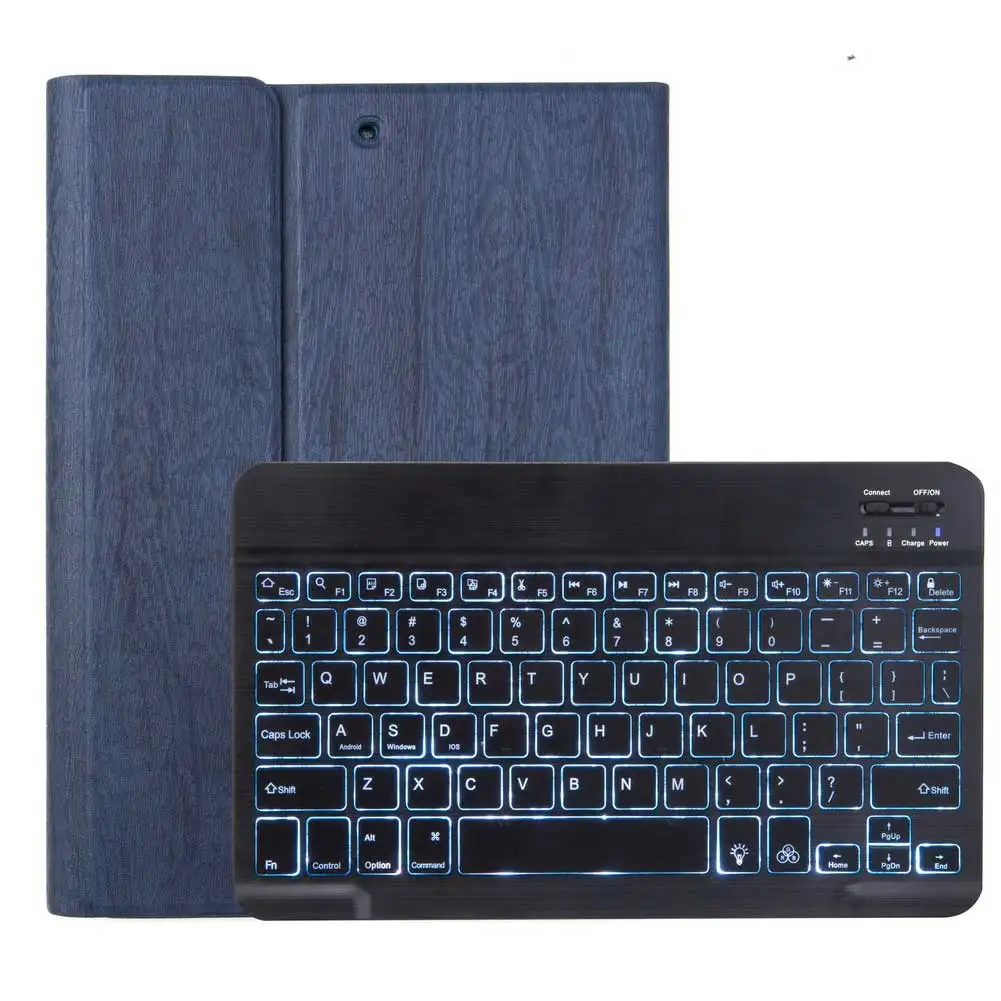 

Case For iPad 9.7 inch 2017 2018 With Wireless Backlight Keyboard Cover PU Leather Flip Stand Cover Fir iPad Air Air2 9.7 inch