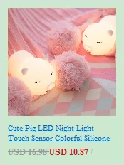 SuperNight Кот светодиодный ночник сенсорный сенсор удаленного RGB USB силиконовые спальня ночники для детей детская игрушка, подарок