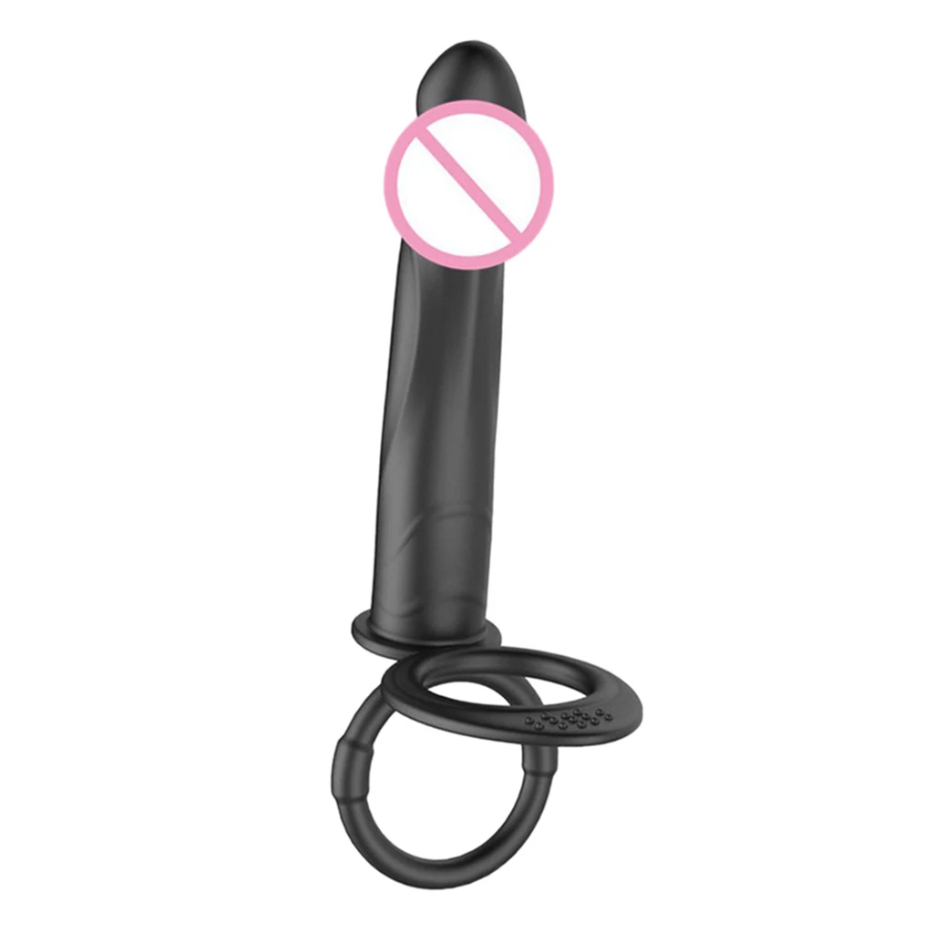 Reusable Smooth Peni s Phallic Enlarger Extension Cover Condom Delay Vibrator Massager Sleeve Sheath Adult Flirting Toys